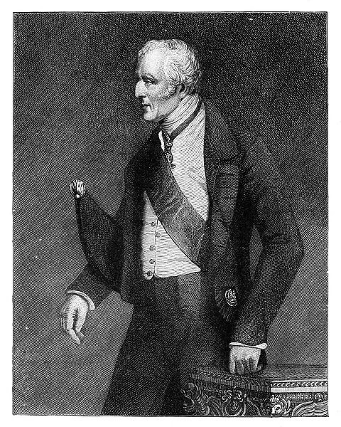 Arthur Wellesley, 1st Duke of Wellington, British soldier and statesman, mid-19th century, (c1888)