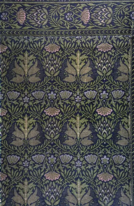 Framed Print : Artichoke. Rug, c. 1880. Creator: Morris, William (1834-1896) Framed Print : Artichoke. Rug, c. 1880. Creator: Morris, William (1834-1896)