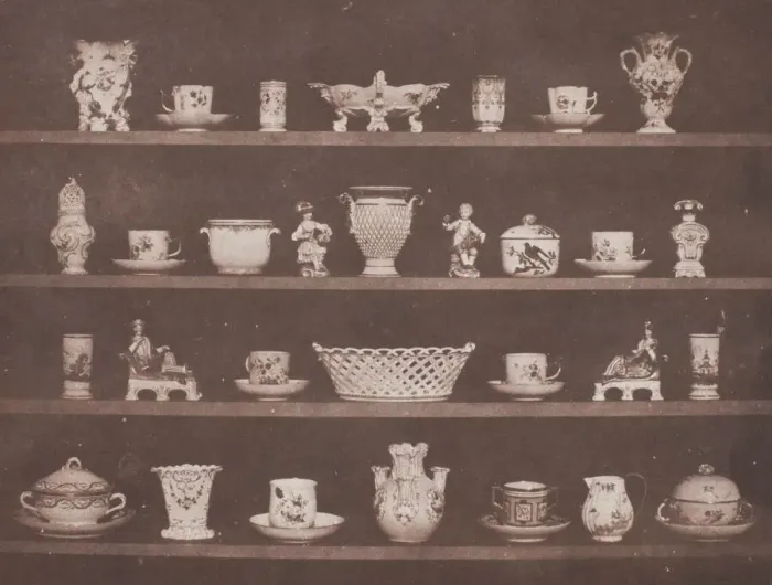 Framed Print : Articles of China, 1843 / 44. Creator: William Henry Fox Talbot Framed Print : Articles of China, 1843 / 44. Creator: William Henry Fox Talbot