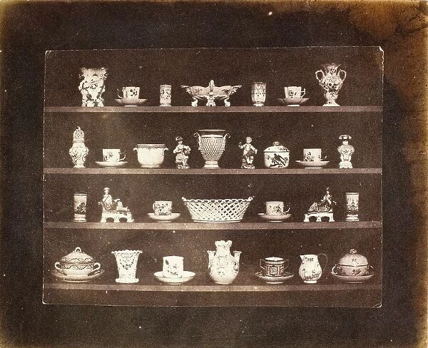 Articles of Porcelain, c.1844. Creator: William Henry Fox Talbot