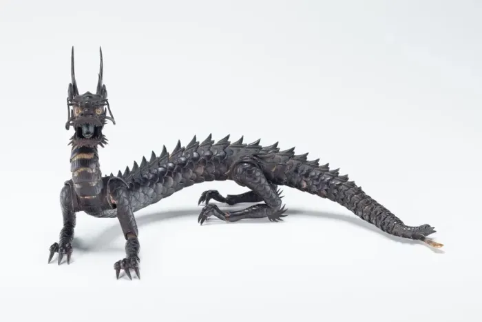 Framed Print : Articulated Dragon, Japan, c. 1880. Creator: Myochin School Framed Print : Articulated Dragon, Japan, c. 1880. Creator: Myochin School