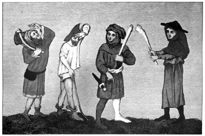 Framed Print : Artificers, 14th century, (1910) Framed Print : Artificers, 14th century, (1910)