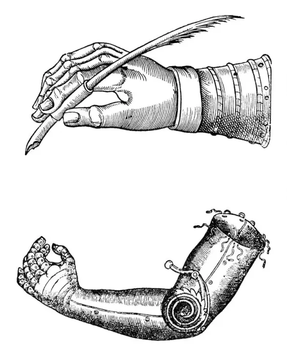 Framed Print : Artificial limbs, 1510-1590 (1956) Framed Print : Artificial limbs, 1510-1590 (1956)