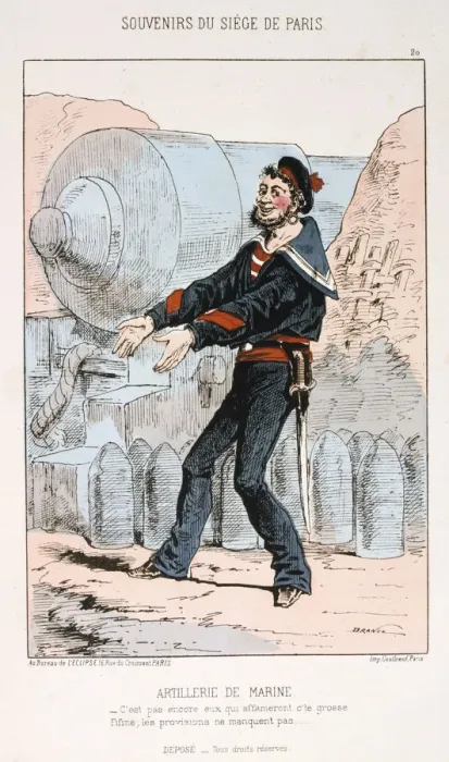 Framed Print : Artillerie de Marine, Siege of Paris, Franco-Prussian War, 1870-1871 Framed Print : Artillerie de Marine, Siege of Paris, Franco-Prussian War, 1870-1871