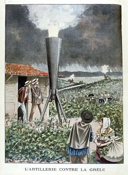 Artillery against the Hailstorm, 1901
