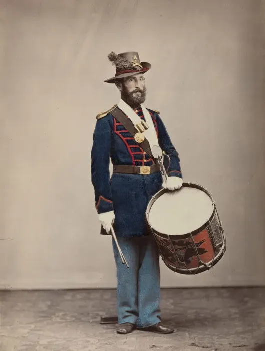 Framed Print : Artillery, Musician, 1866. Creator: Attributed to Oliver H. Willard Framed Print : Artillery, Musician, 1866. Creator: Attributed to Oliver H. Willard