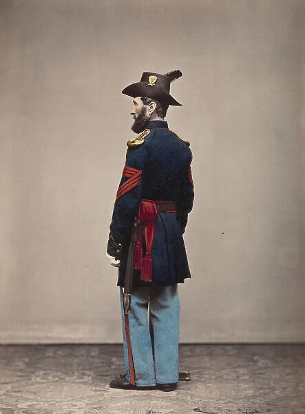 Artillery, Quartermaster Sergeant, 1866. Creator: Attributed to Oliver H. Willard