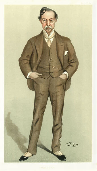 Artist and R A, William Quiller Orchardson, Scottish artist, 1898. Artist: Spy