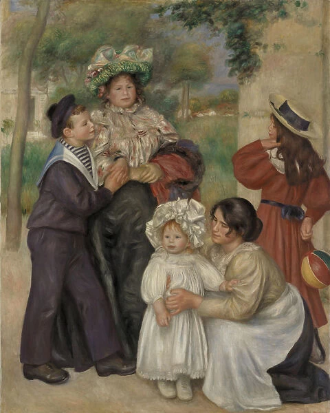 The Artists Family (La Famille de l artiste), 1896. Creator: Renoir, Pierre Auguste (1841-1919)