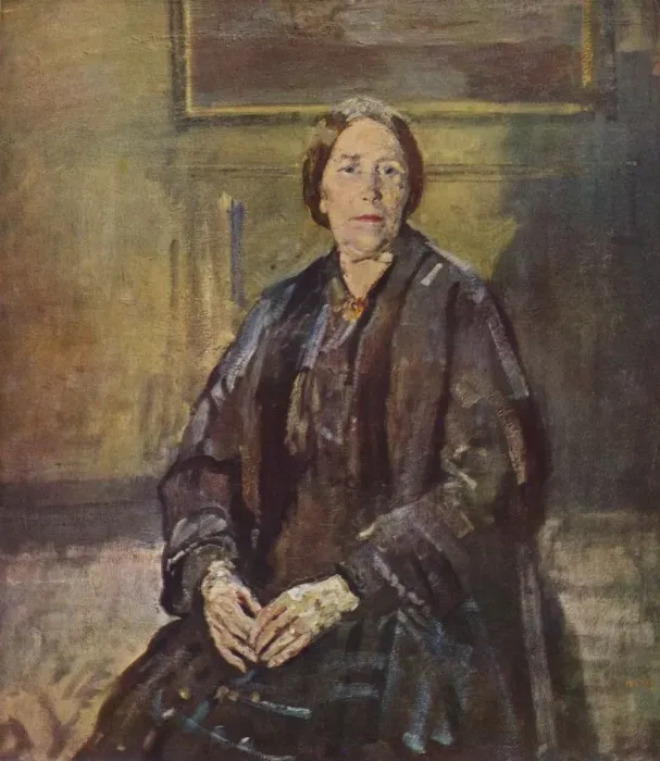 Framed Print : The Artists Mother, 1935. Artist: Ambrose McEvoy Framed Print : The Artists Mother, 1935. Artist: Ambrose McEvoy