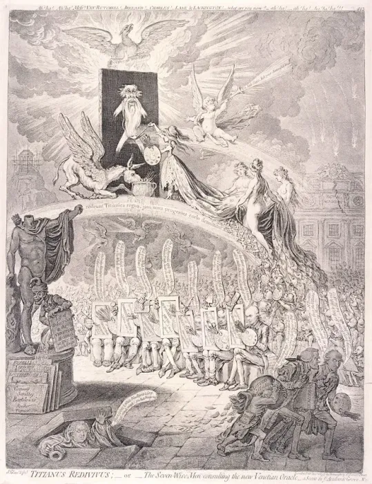 Framed Print : Artists in front of the Royal Academy, Somerset House, London, 1797 Framed Print : Artists in front of the Royal Academy, Somerset House, London, 1797