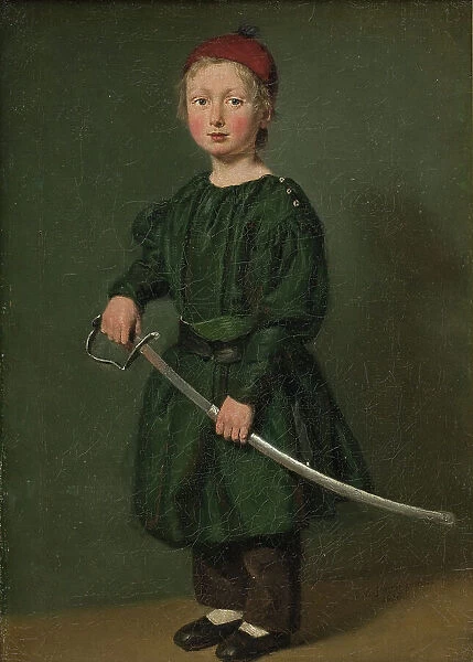 One of the Artist's Sons, 1836. Creator: Christian Albrecht Jensen