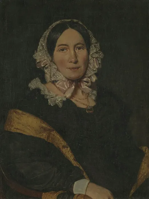 Framed Print : The Artist's Wife Kathrine, 1845. Creator: Christian Albrecht Jensen Framed Print : The Artist's Wife Kathrine, 1845. Creator: Christian Albrecht Jensen