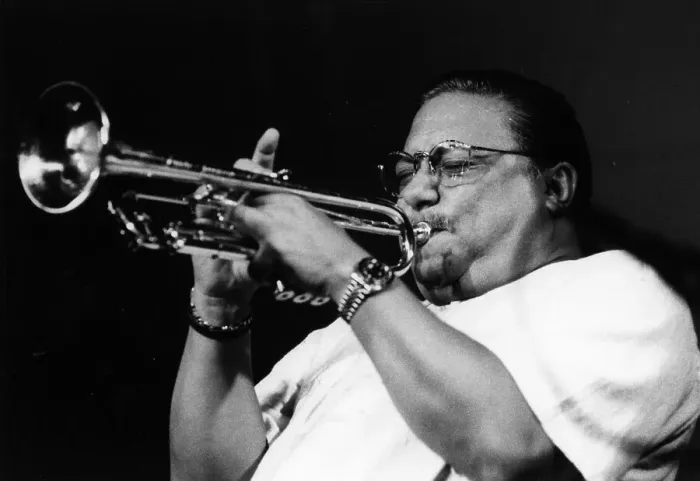 Framed Print : Arturo Sandoval, Brecon Jazz Festival, 1997. Creator: Brian Foskett Framed Print : Arturo Sandoval, Brecon Jazz Festival, 1997. Creator: Brian Foskett