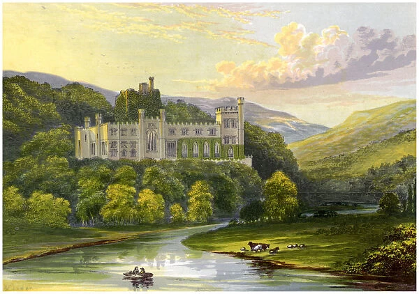 Arundel Castle, Sussex, home of the Duke of Norfolk, c1880