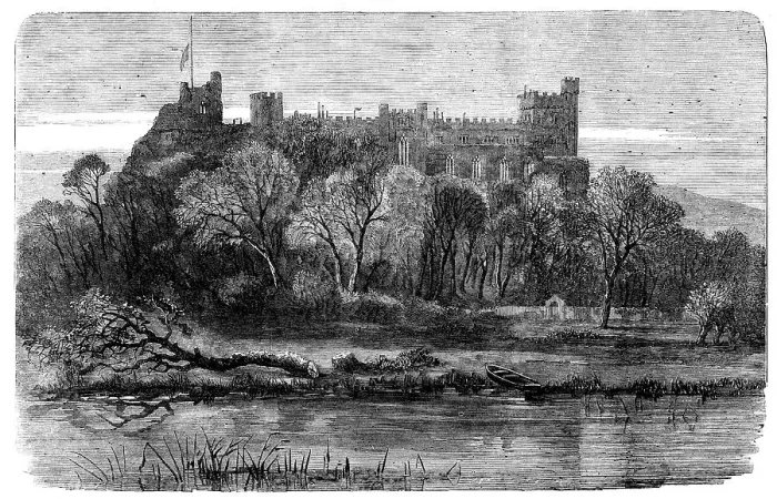 Framed Print : Arundel Castle, Sussex, the Seat of the Duke of Norfolk, 1858. Creator: Unknown Framed Print : Arundel Castle, Sussex, the Seat of the Duke of Norfolk, 1858. Creator: Unknown