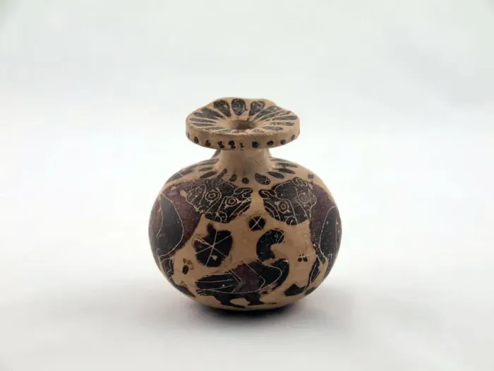 Framed Print : Aryballos (Cointainer for Oil), 625-600 BCE. Creator: Unknown Framed Print : Aryballos (Cointainer for Oil), 625-600 BCE. Creator: Unknown