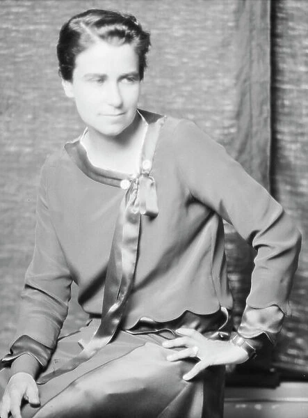 Arzner, Dorothy, Miss, portrait photograph, 1927 Creator: Arnold Genthe