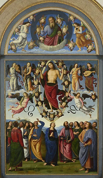 The Ascension of Christ, 1498. Creator: Perugino (ca. 1450-1523)