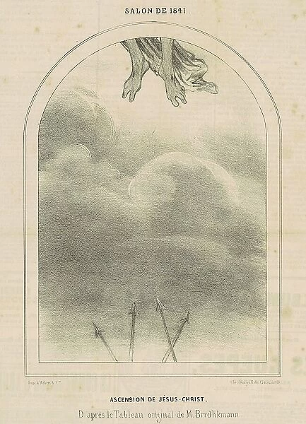 Ascension de Jèsus-Christ, 19th century. Creator: Honore Daumier