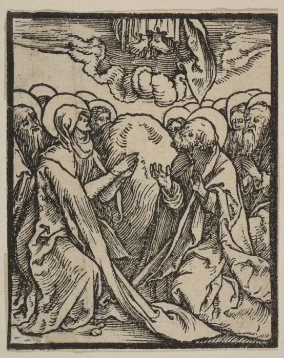 Framed Print : The Ascension. n. d. Creator: Albrecht Durer Framed Print : The Ascension. n. d. Creator: Albrecht Durer