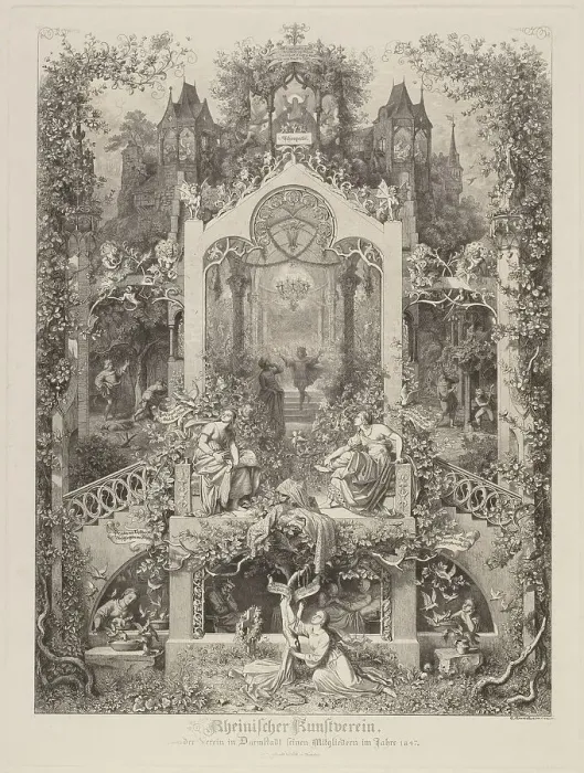 Framed Print : Aschenputtel (Cinderella), 1847. Creator: Eugen Napoleon Neureuther Framed Print : Aschenputtel (Cinderella), 1847. Creator: Eugen Napoleon Neureuther