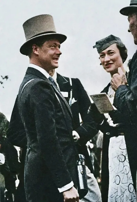 Framed Print : Ascot, June, 1935 - King Edward, then Prince of Wales, with Mrs. Simpson, 1937. Creator: Unknown. Ascot, June, 1935 - King Edward, then Prince of Wales, with Mrs. Simpson, 1937. Creator: Unknown Framed Print : Ascot, June, 1935 - King Edward, then Prince of Wales, with Mrs. Simpson, 1937. Creator: Unknown. Ascot, June, 1935 - King Edward, then Prince of Wales, with Mrs. Simpson, 1937. Creator: Unknown