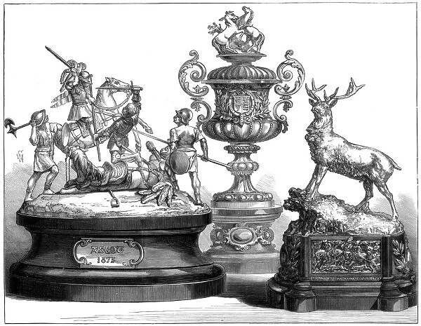 The Ascot prize plate, 1875