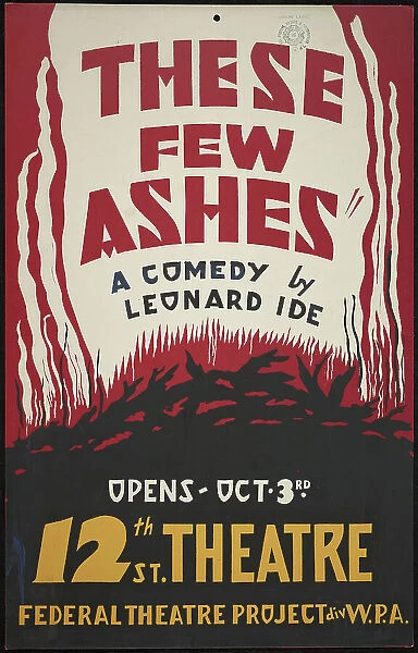 These Few Ashes, Oakland, CA, [193-]. Creator: Unknown