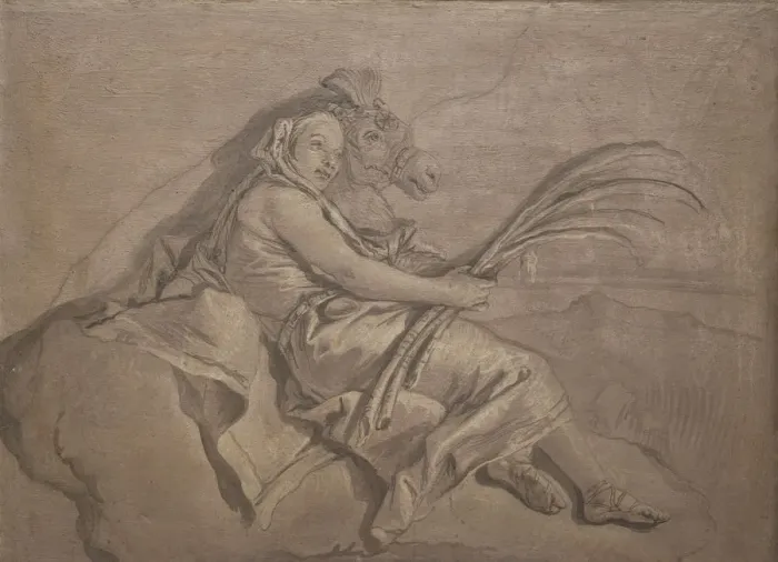 Framed Print : Asia. Creator: Giovanni Domenico Tiepolo Framed Print : Asia. Creator: Giovanni Domenico Tiepolo