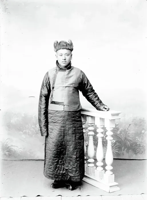 Framed Print : Asian Male, 1880. Creator: Nikolai Nikolaevich Petrov Framed Print : Asian Male, 1880. Creator: Nikolai Nikolaevich Petrov