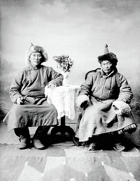 Asian Men, 1880. Creator: Nikolai Nikolaevich Petrov