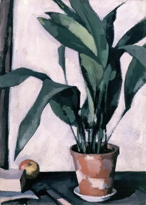 Framed Print : Aspidistra, 1927. Creator: Samuel John Peploe Framed Print : Aspidistra, 1927. Creator: Samuel John Peploe