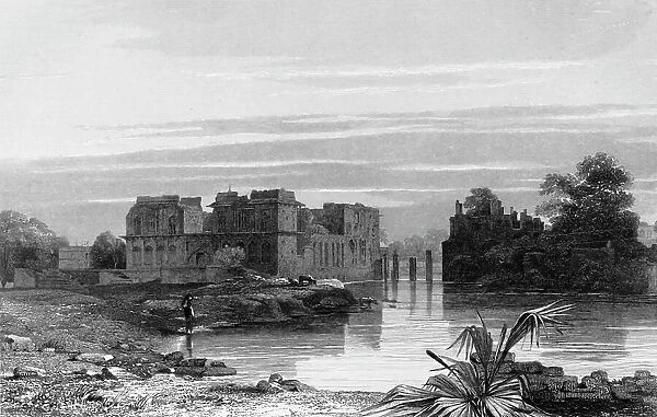 Assar Mahal, - Beejapore, 1835. Creator: Thomas Shotter Boys