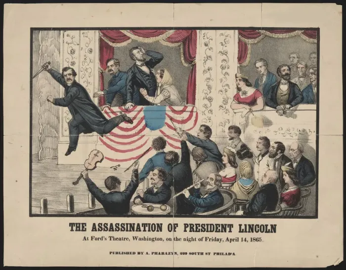 Framed Print : The Assassination of Abraham Lincoln, April 14, 1865, 1865 Framed Print : The Assassination of Abraham Lincoln, April 14, 1865, 1865