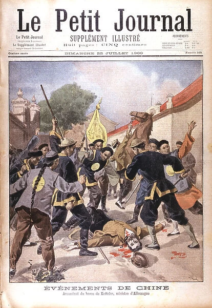 Assassination of Baron Ketteler, Beijing, 1900