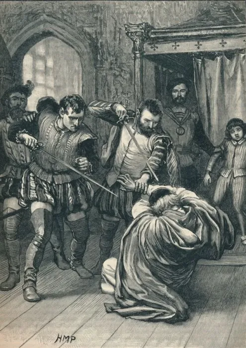 Framed Print : The assassination of Cardinal Beaton, 1546 (1905) Framed Print : The assassination of Cardinal Beaton, 1546 (1905)