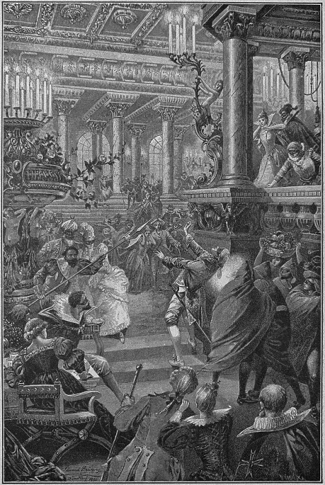 Framed Print : The Assassination of King Gustav III, 1891. Creator: Anonymous