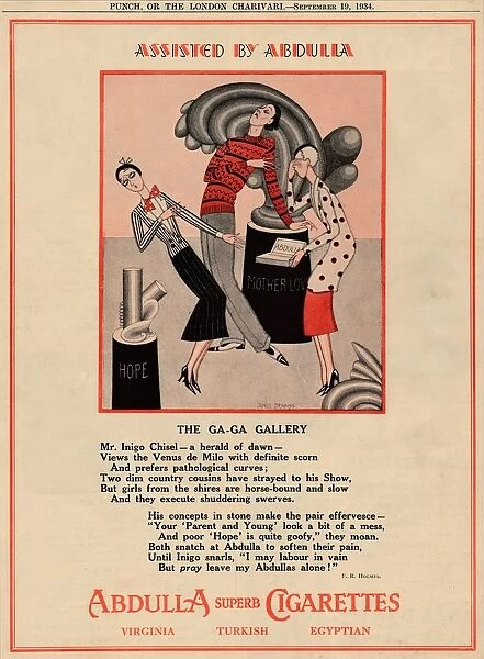 Assisted by Abdulla - The Ga-Ga Gallery, 1934
