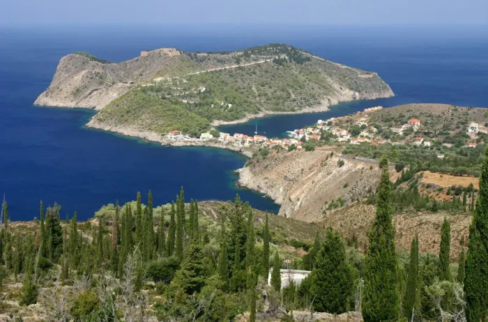 Framed Print : Assos, Kefalonia, Greece Framed Print : Assos, Kefalonia, Greece