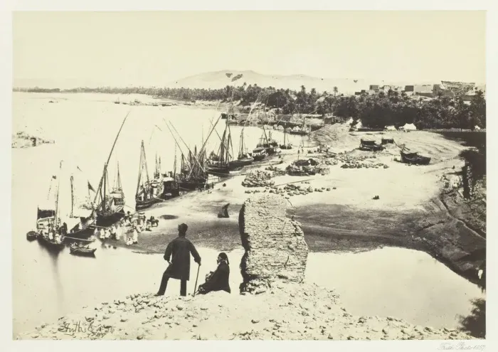 Framed Print : Assouan, 1857. Creator: Francis Frith Framed Print : Assouan, 1857. Creator: Francis Frith