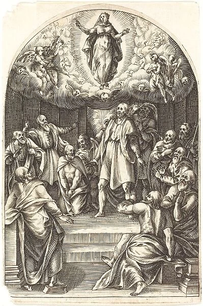 The Assumption, 1608  /  1611. Creator: Jacques Callot