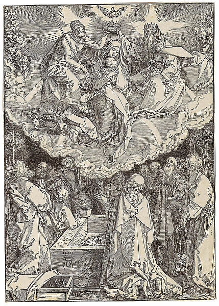 The Assumption of the Blessed Virgin Mary, from The Life of the Virgin, 1510. Creator: Dürer, Albrecht (1471-1528)