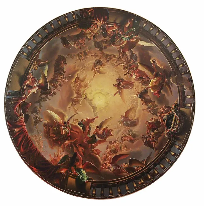 Framed Print : Assumption Day, 1863. Creator: Scuri, Enrico (1806-1884) Framed Print : Assumption Day, 1863. Creator: Scuri, Enrico (1806-1884)