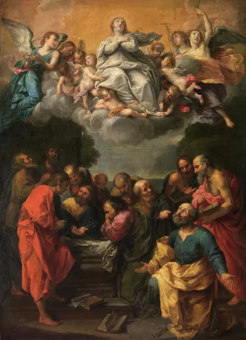 Framed Print : The Assumption of Mary. Creator: Guido Reni Framed Print : The Assumption of Mary. Creator: Guido Reni