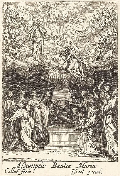 The Assumption of the Virgin, in or after 1630. Creator: Jacques Callot