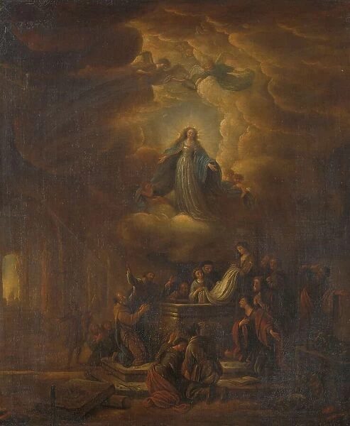 Assumption of the Virgin, 1640-1672. Creator: Jacob Willemsz de Wet the elder