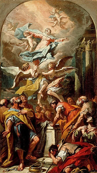 The Assumption of the Virgin, between c1734 and c1740. Creator: Gaspare Diziani
