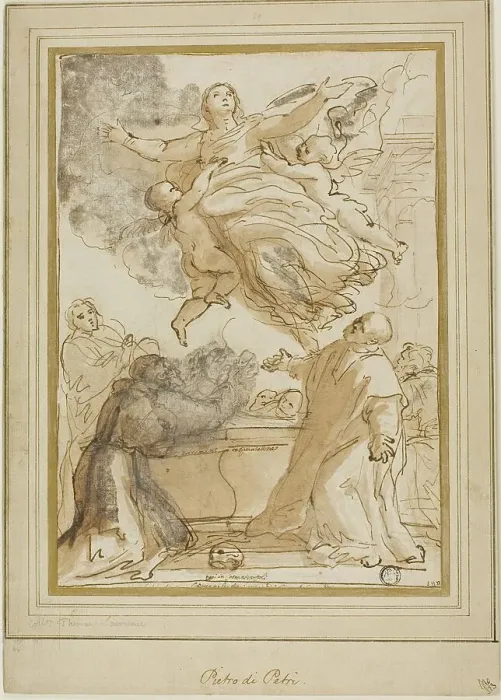 Framed Print : Assumption of the Virgin, n.d. Creator: Pietro da Pietri