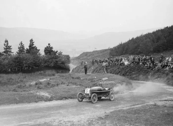 Framed Print : Aston Martin Bunny of Frank B Halford competing in the Caerphilly Hillclimb, Wales, 1923 Framed Print : Aston Martin Bunny of Frank B Halford competing in the Caerphilly Hillclimb, Wales, 1923